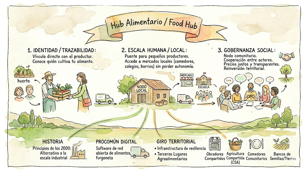 Hub alimentario (Food Hub)