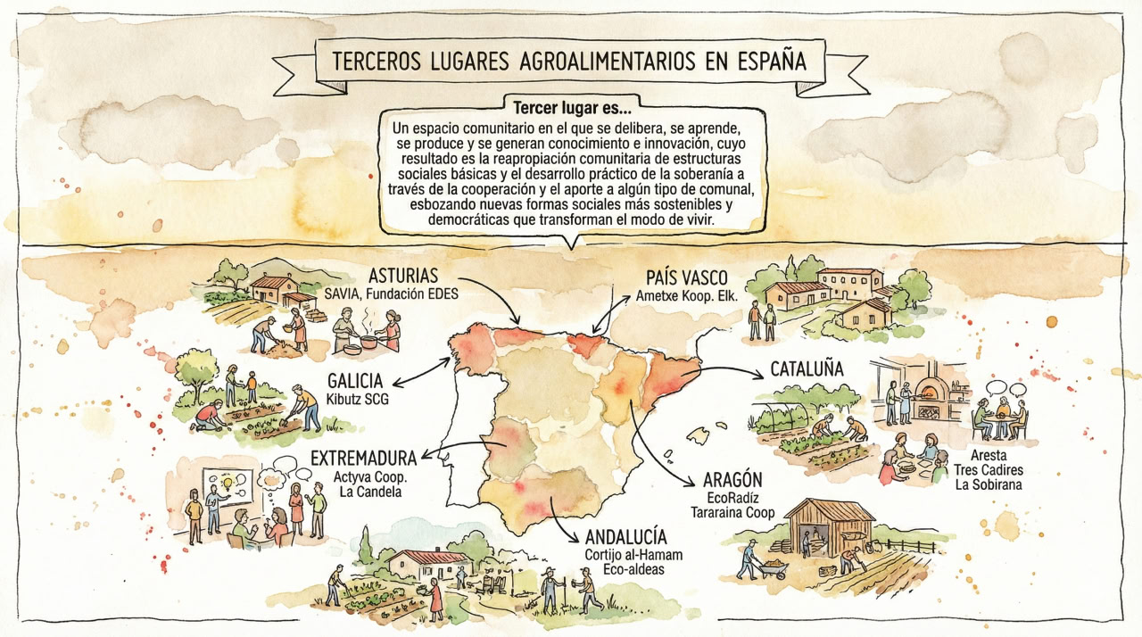 Terceros lugares agroalimentarios en España
